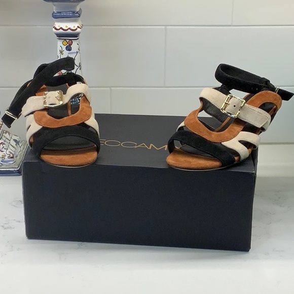 Rebecca Minkoff Suede Wedge Sandals - Picture 10 of 10